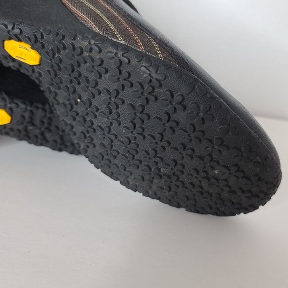 Merrell Poppy Black Leather Mary Jane Wedge Cushion Vibram Sole Shoes‎ Size 9.5 - Picture 11 of 11
